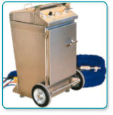 mobile cleaning machines for facades, cars and boats